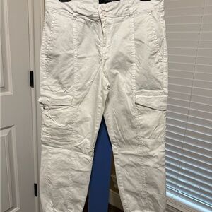 Sanctuary White Cargo Pants